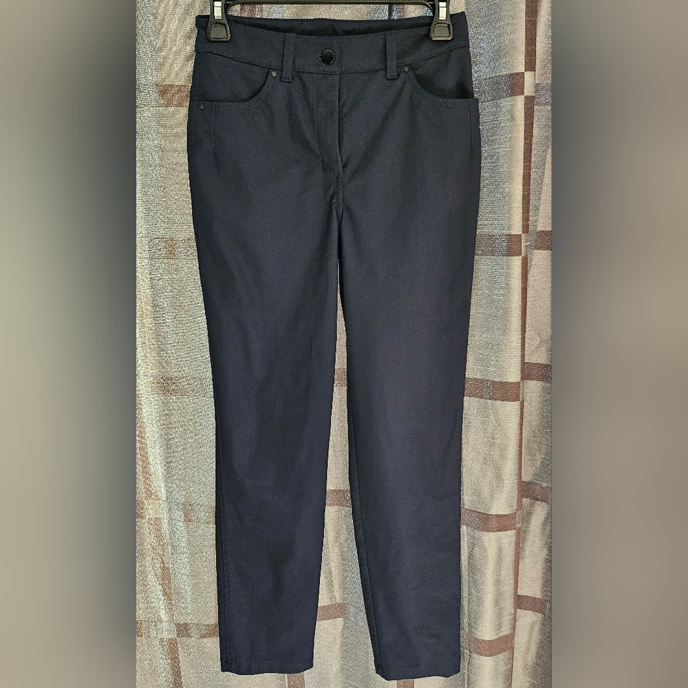 Lululemon X8 Straight Leg Trousers, Pants, 5 Pockets, Blue, Size 4